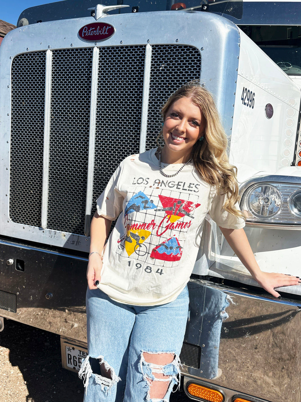 Los Angeles summer Olympics tee