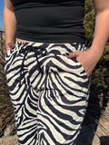 Zebra pants