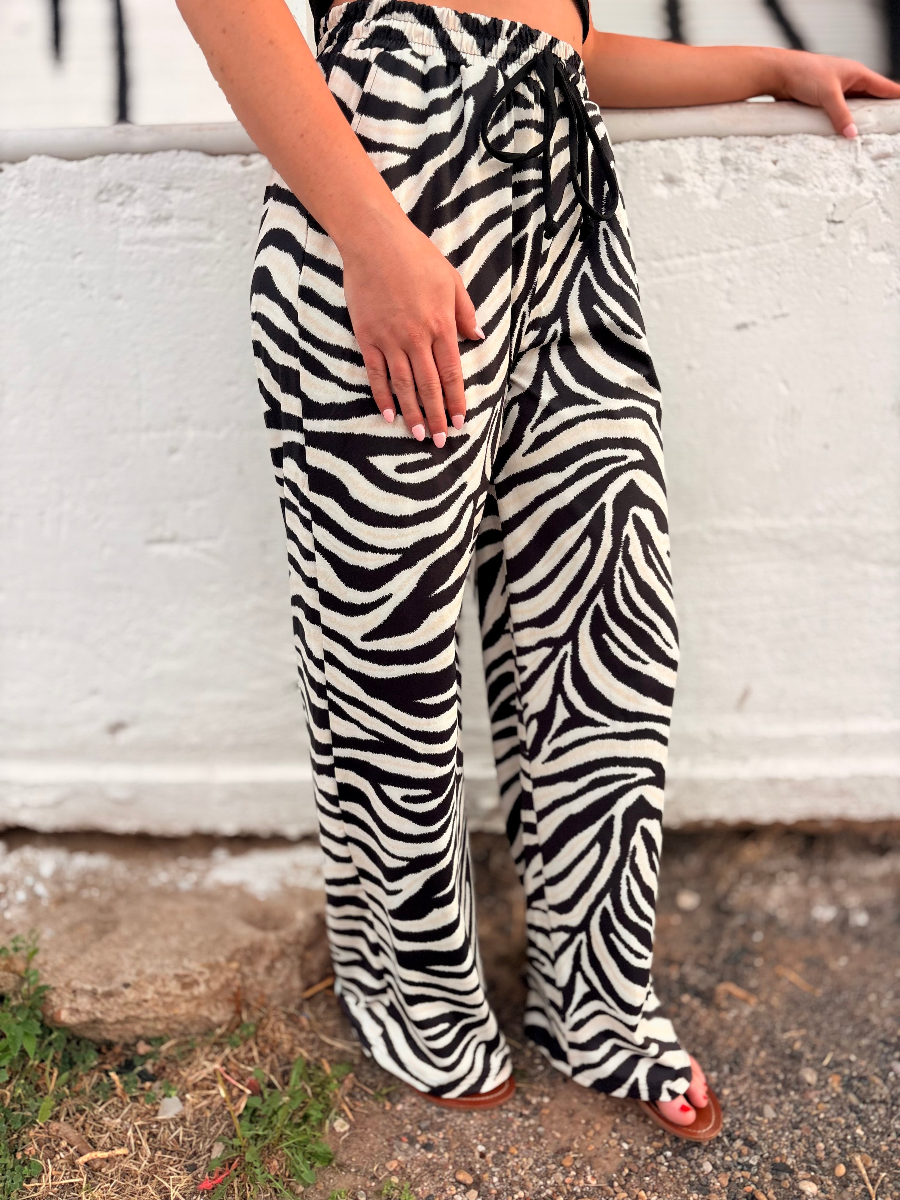 Zebra pants