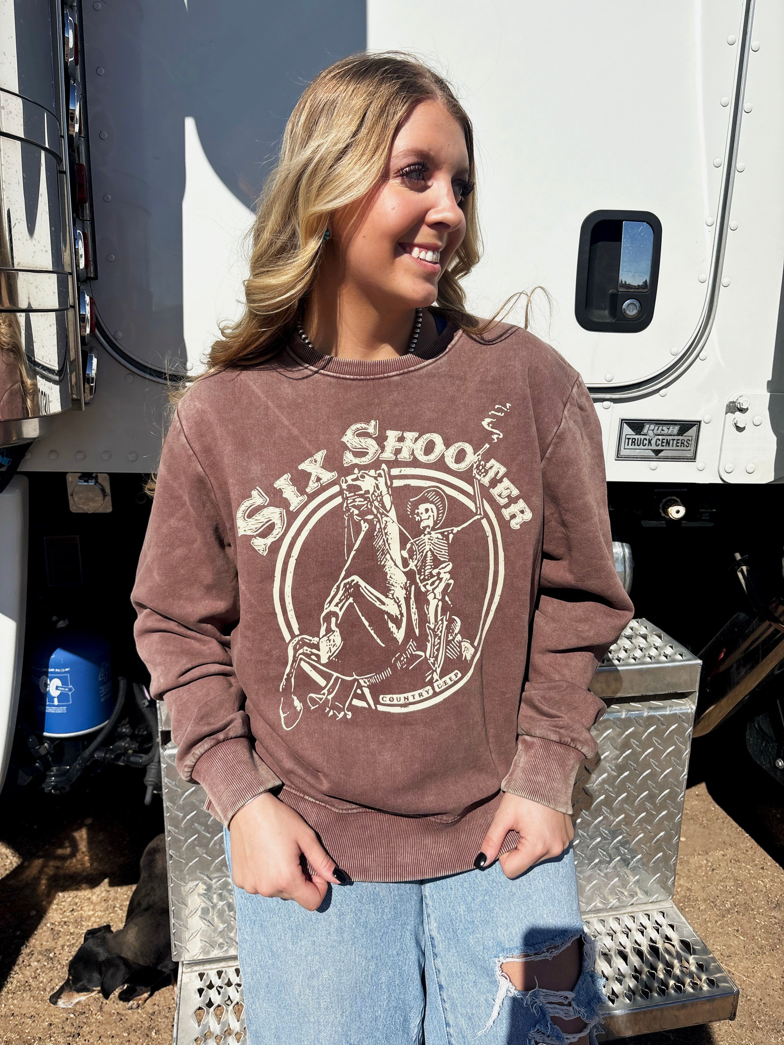 Six shooter pull over
