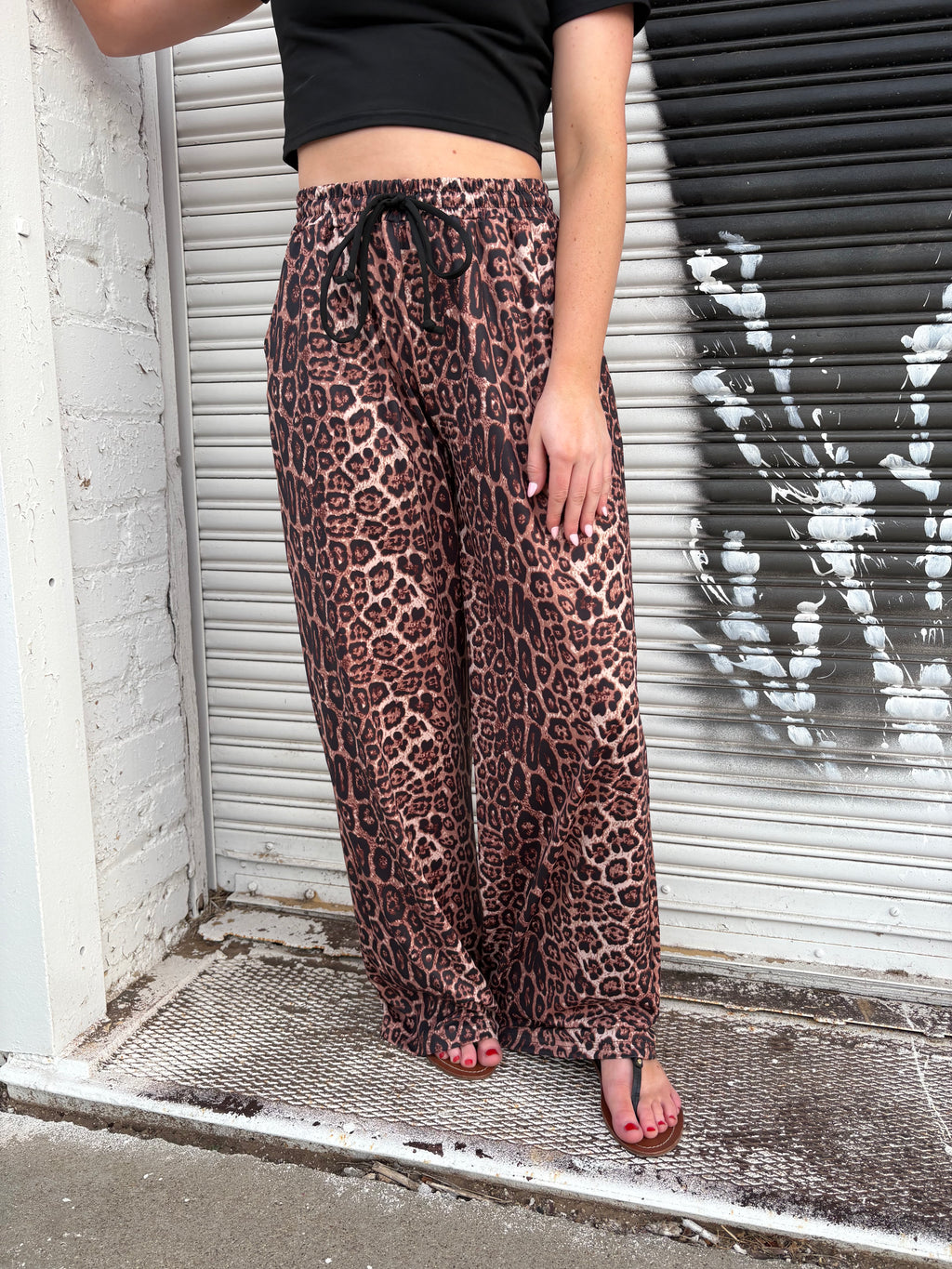 Cheetah pants