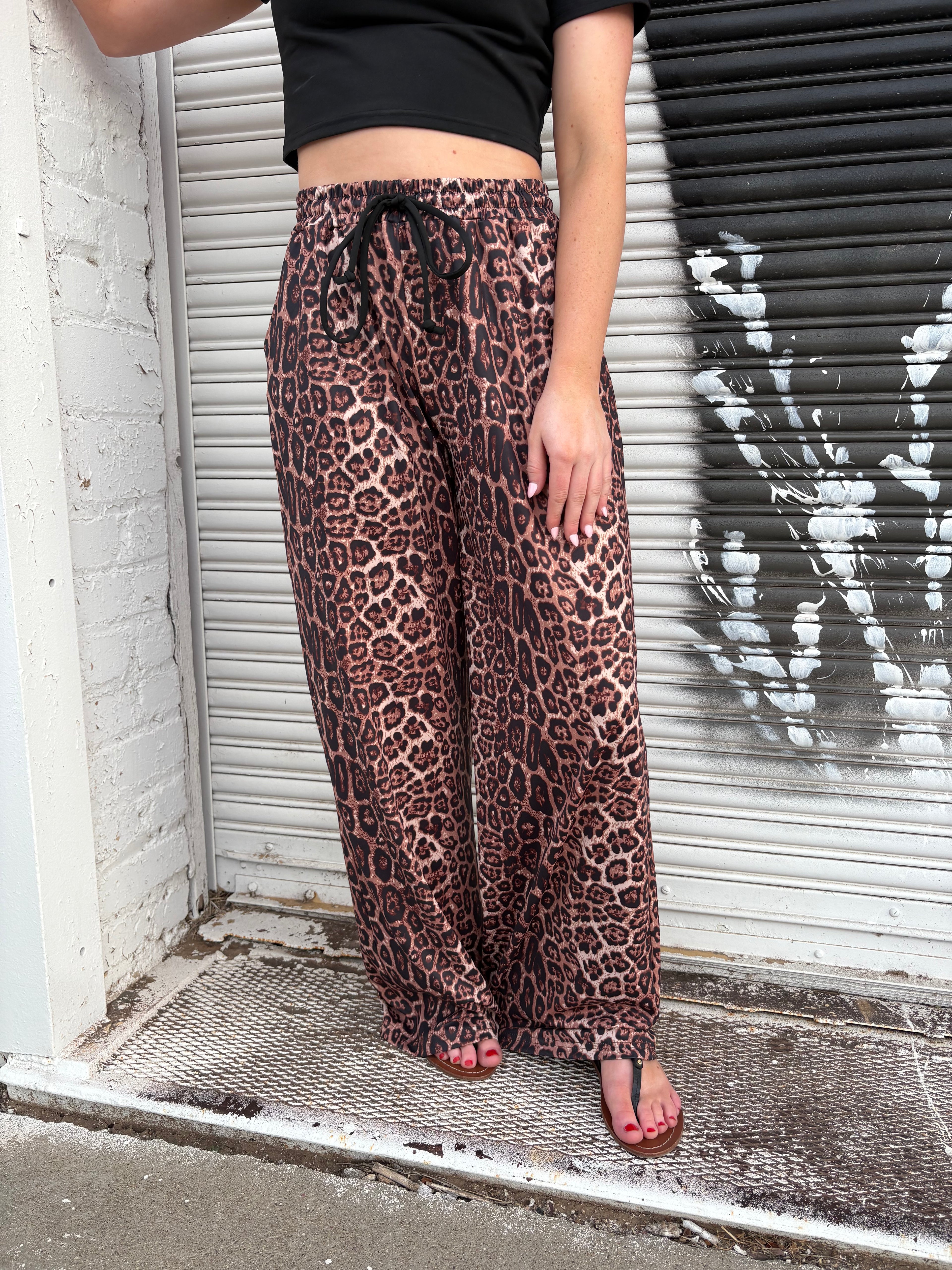 Cheetah pants