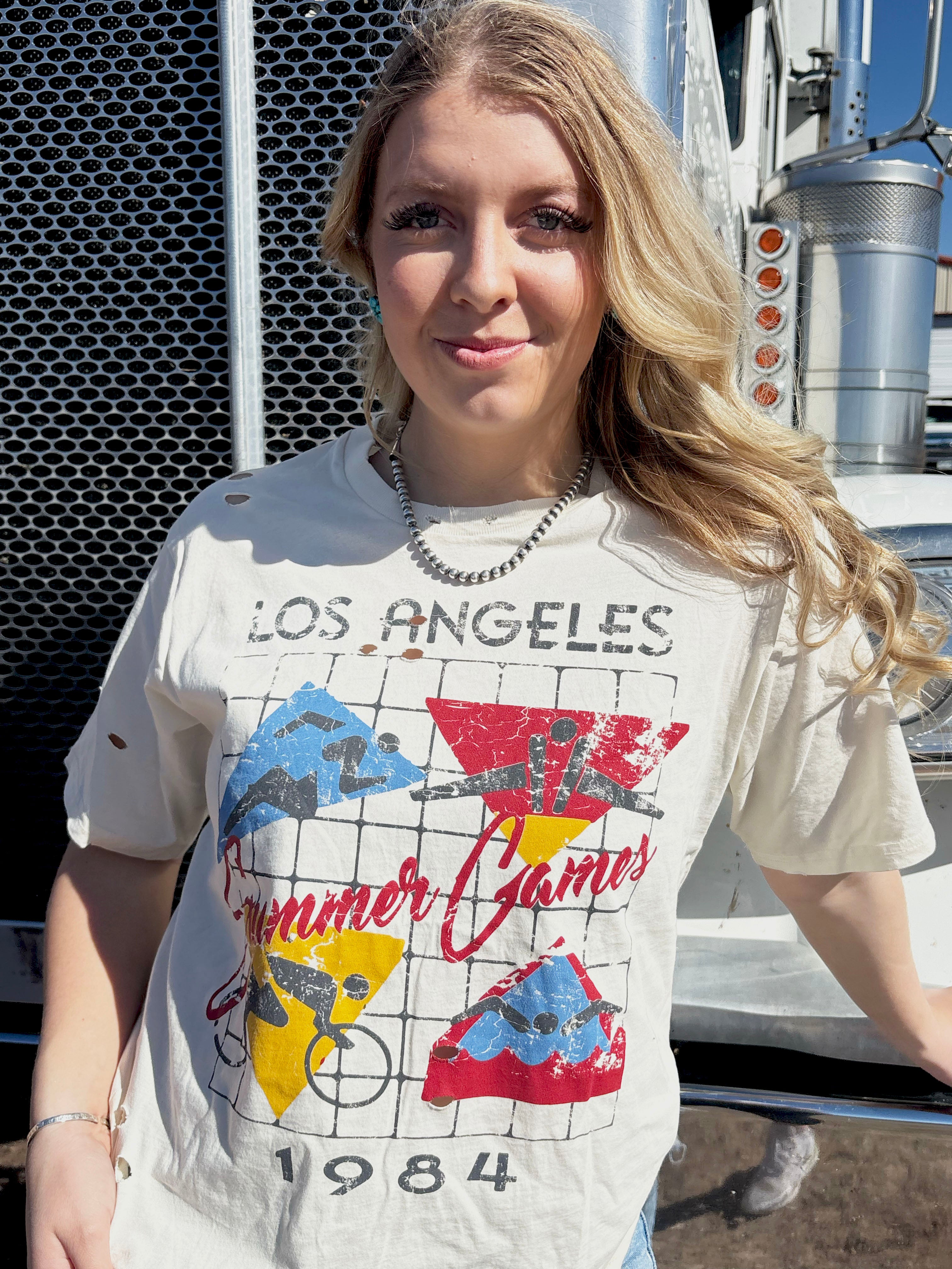 Los Angeles summer Olympics tee