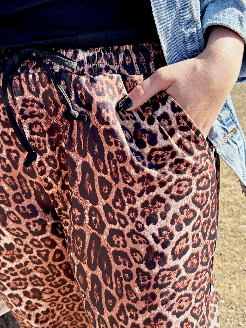 Cheetah pants