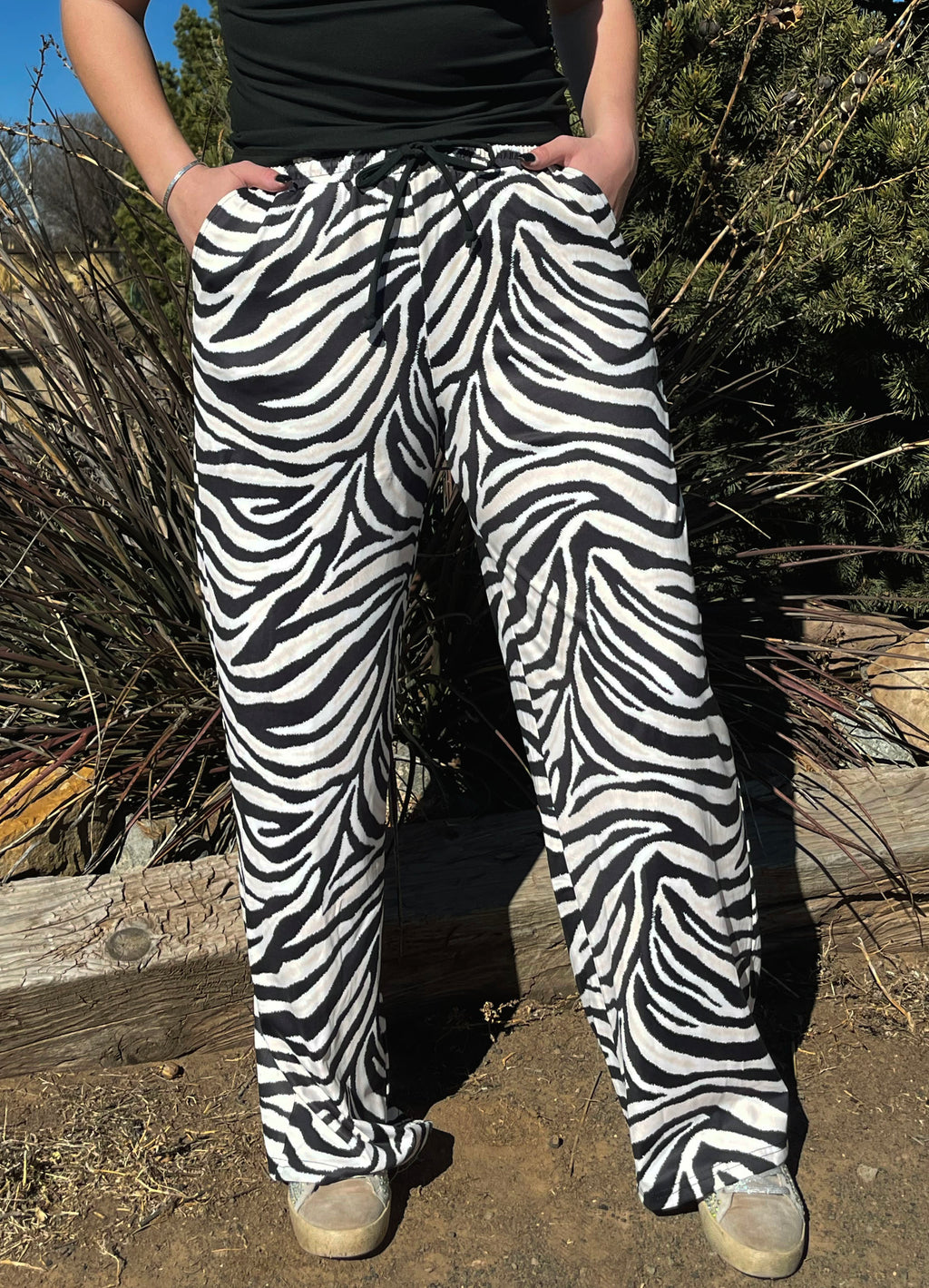 Zebra pants
