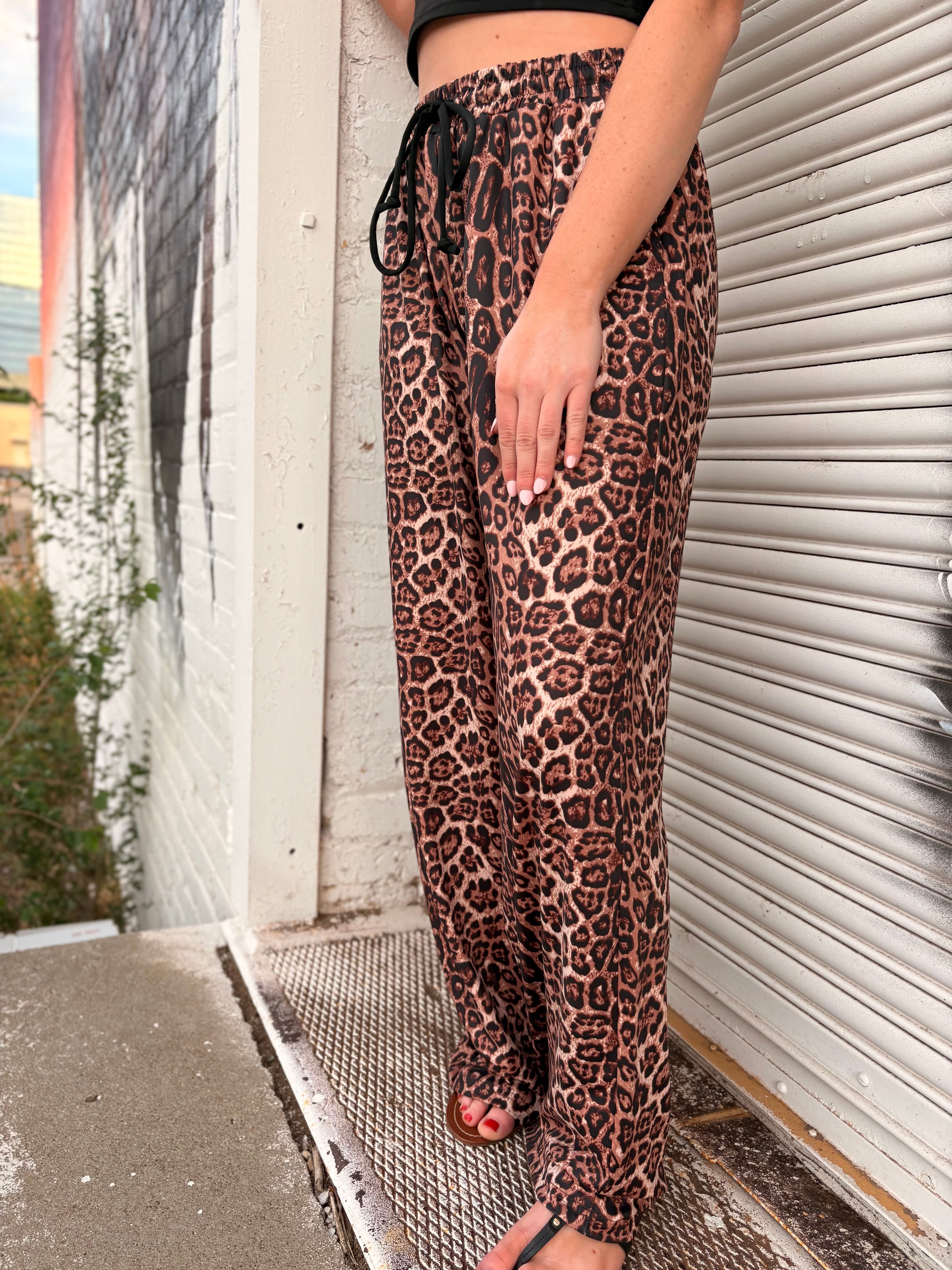 Cheetah pants