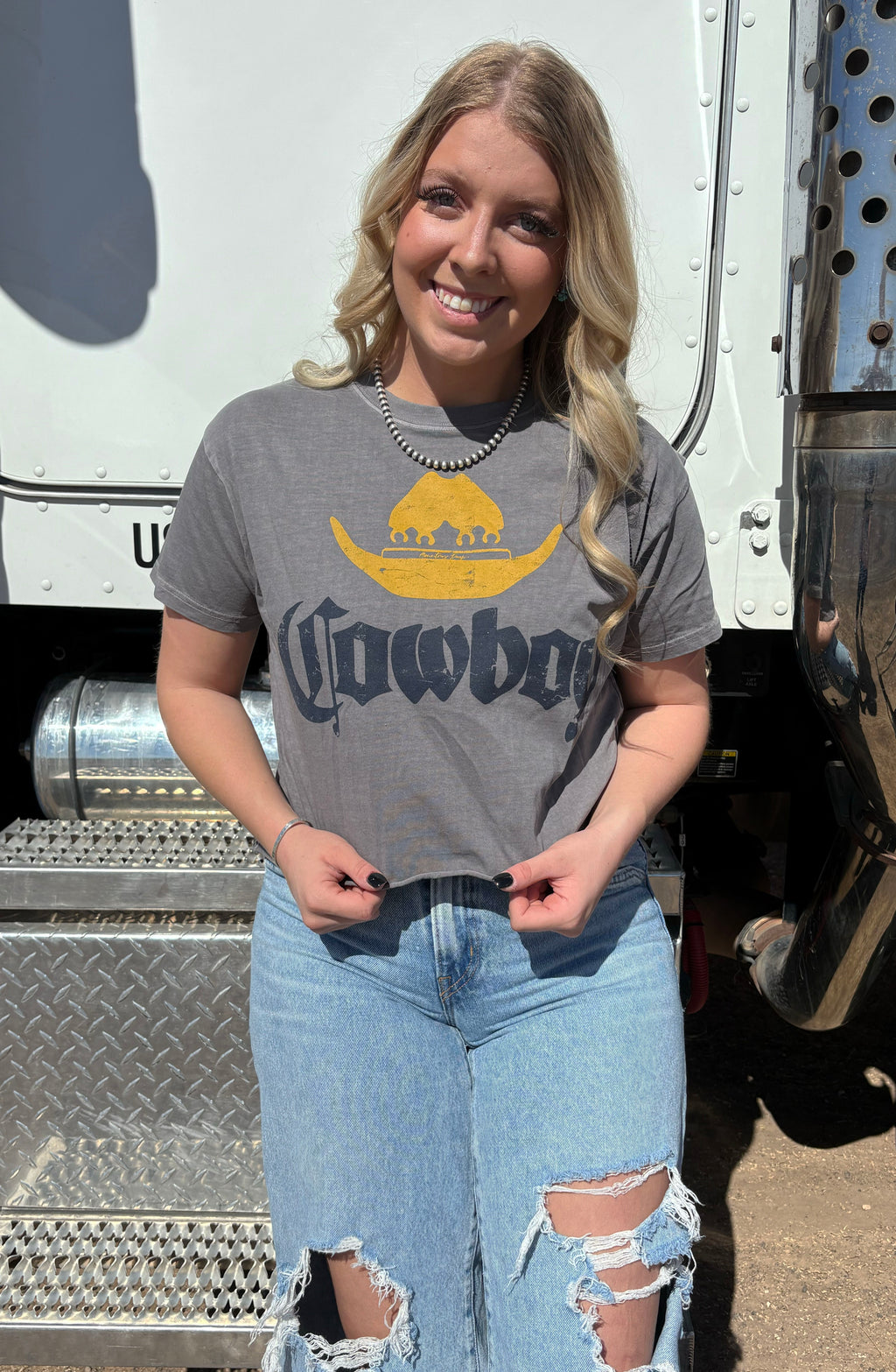 Cowboy corona tee