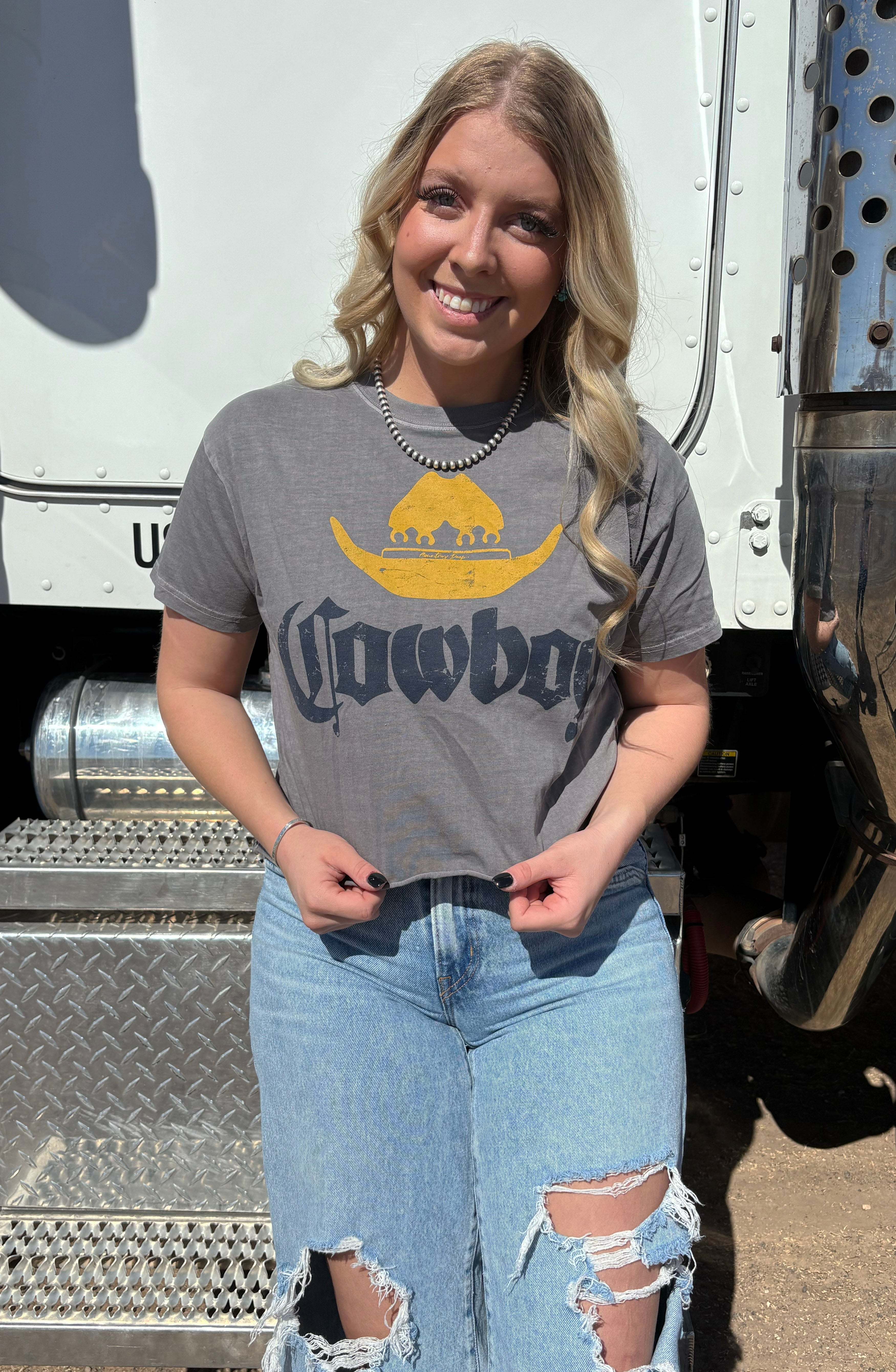 Cowboy corona tee