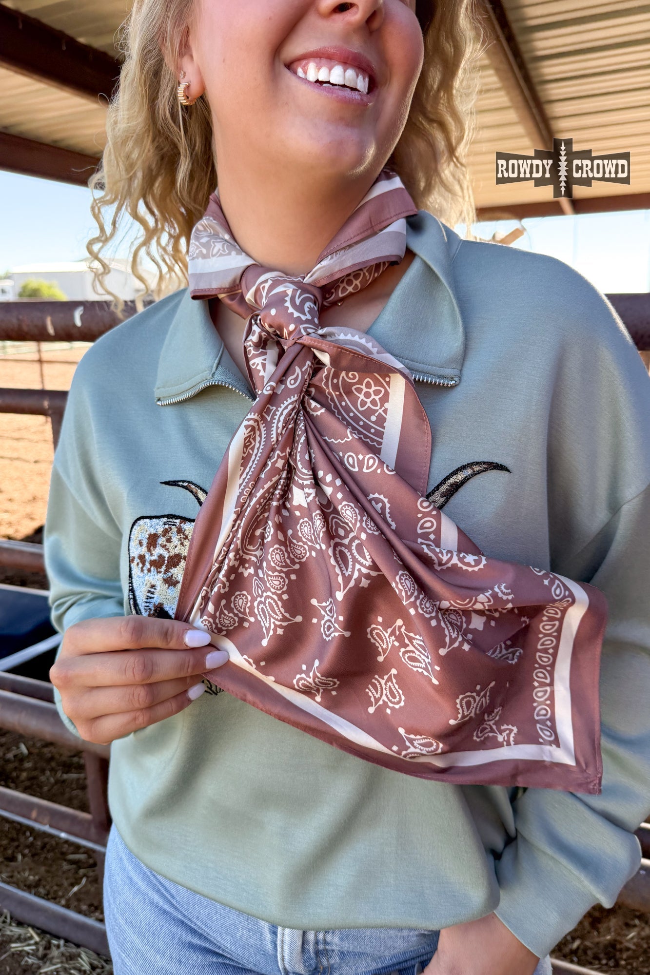MOCHA Paisley Creek Wild Rag